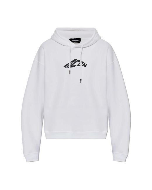 DSquared² Kapuzenpullover in White für Herren