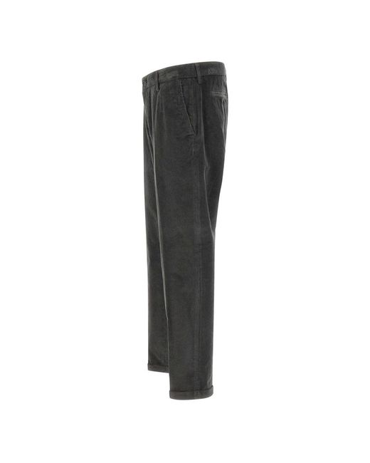 Re-hash Gray Slim-Fit Trousers for men