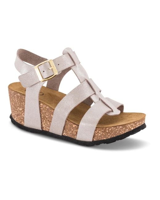 B&Co Wedges in het Pink