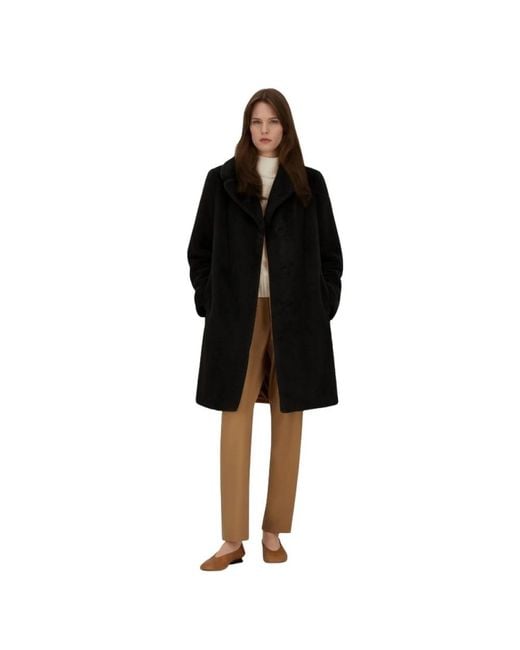 Single-Breasted Coats Herno de color Black