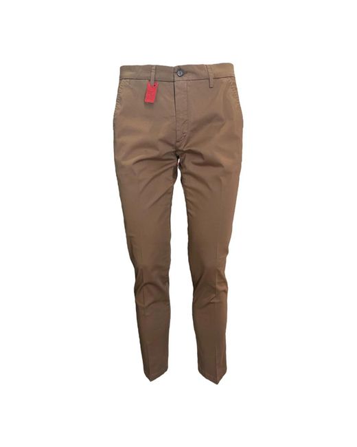 Trousers > chinos 0-105 pour homme en coloris Brown