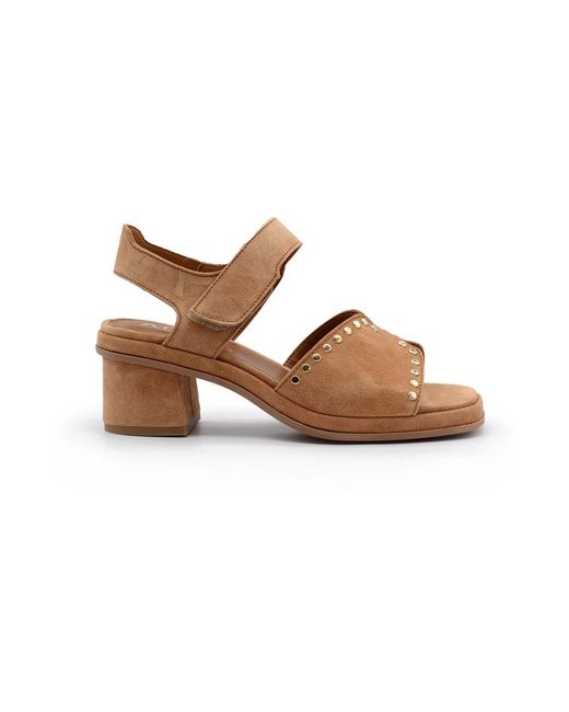 High Heel Sandals di Alpe in Brown