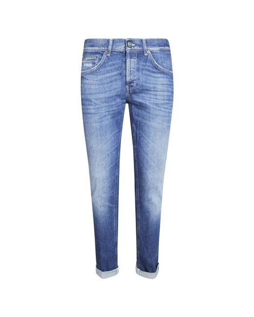 Dondup Blue Slim Fit Jeans for men