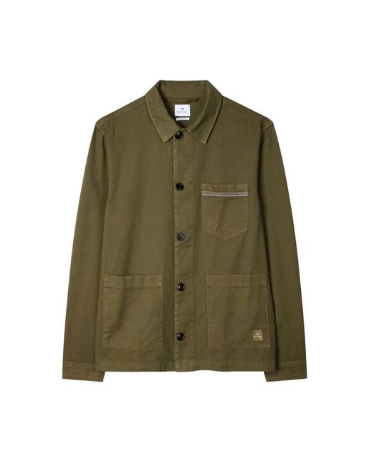 Light Jackets di Paul Smith in Green da Uomo