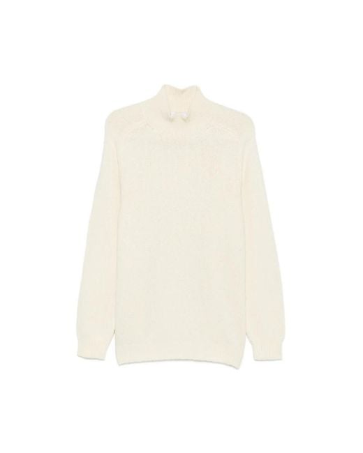 Scaglione White Turtlenecks for men