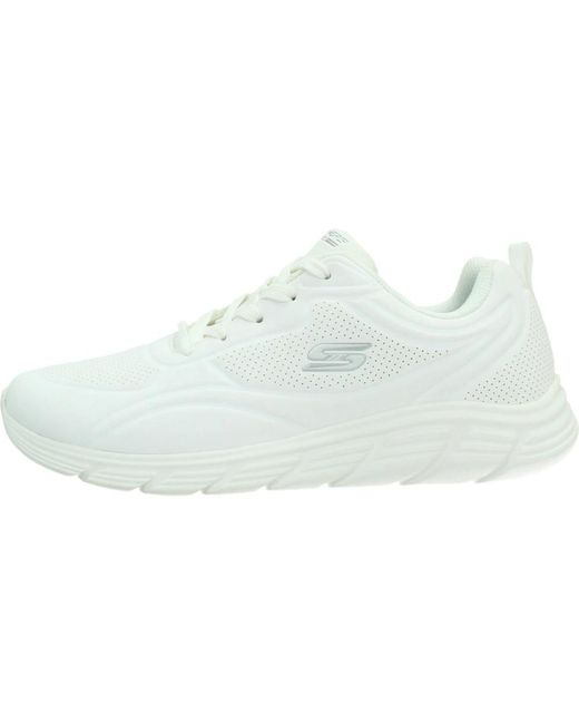 Skechers White B Flex Lo