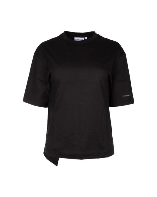 Tops > t-shirts Calvin Klein en coloris Black