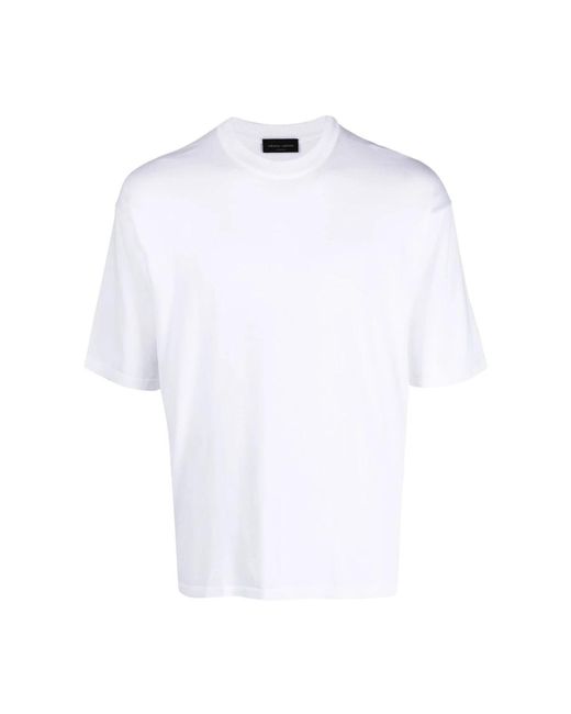 Roberto Collina Casual t-shirt rn11021 pullover in White für Herren