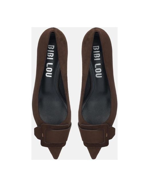 Bibi Lou Brown Pumps