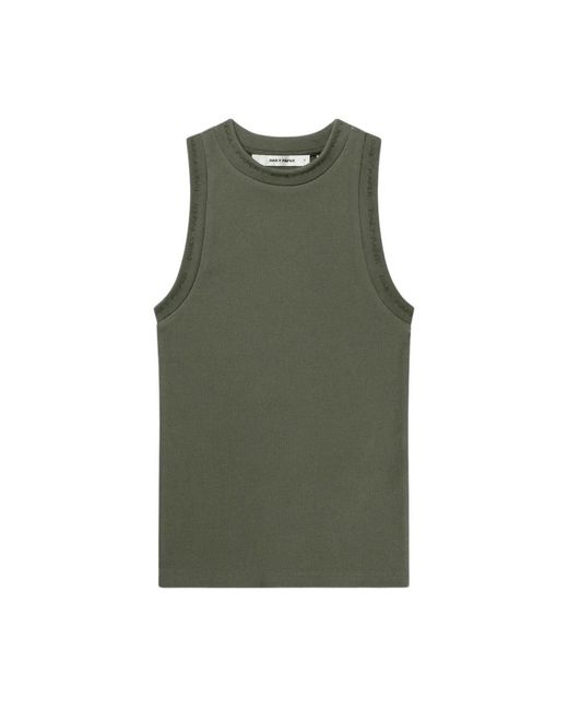 Daily Paper Green Sleeveless Tops