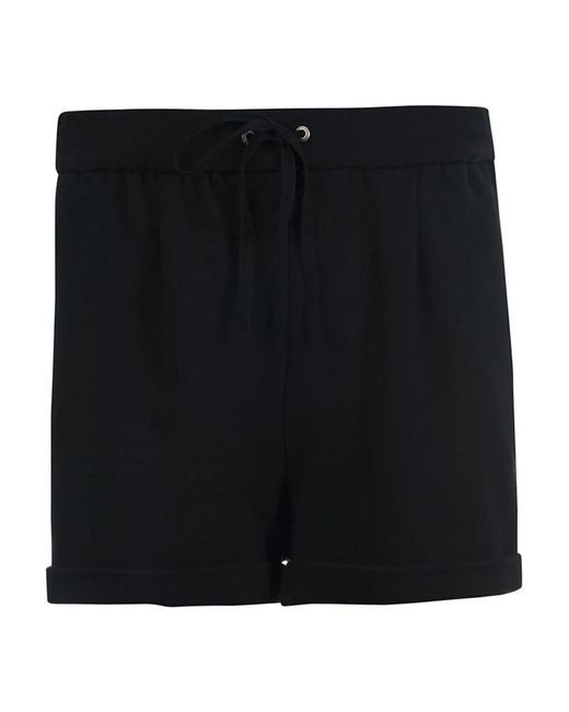 Alberta Ferretti Black Short Shorts