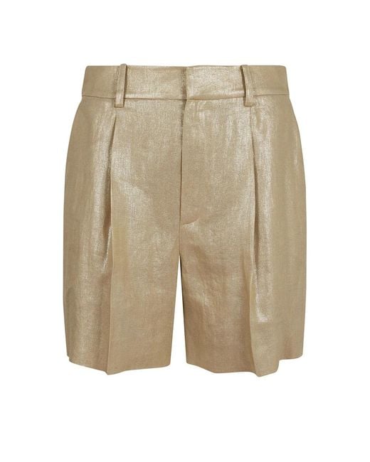 Ralph Lauren Natural Short Shorts