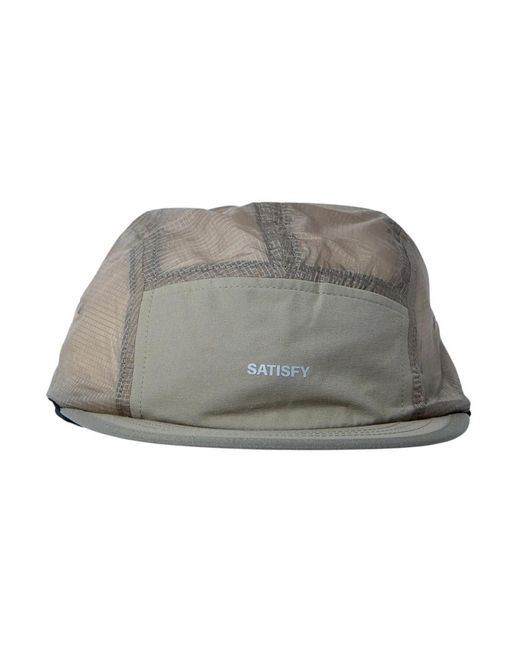 Caps di Satisfy in Gray da Uomo