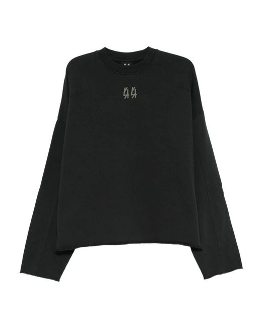 44 Label Group Black Long Sleeve T-Shirts for men