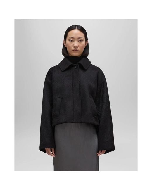 Aspesi Black Faux Fur & Shearling Jackets