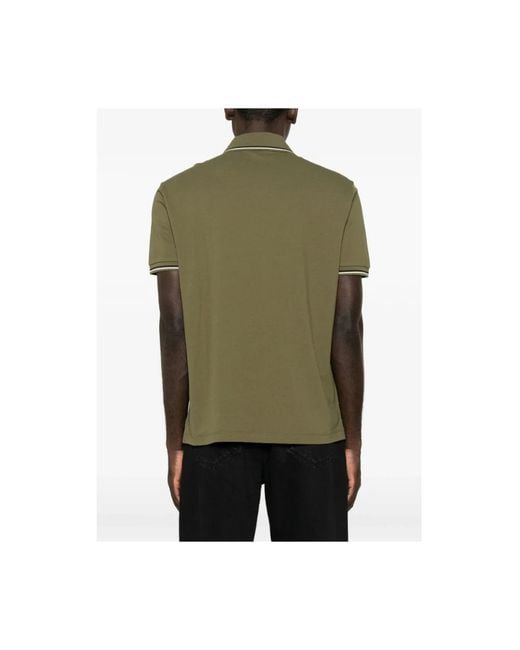 Emporio Armani Green Polo Shirts for men