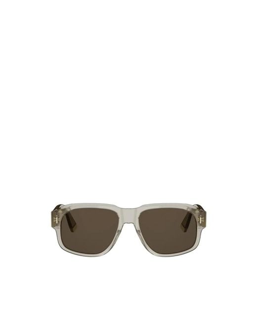 Dior Gray Sunglasses for men