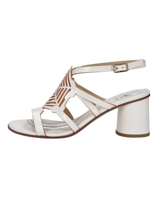 High Heel Sandals di Fabi in Metallic