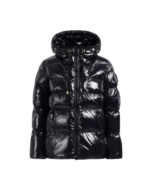 Pinko Jassen ,Zwart ,Nylon Eleodoro Caban in het Black