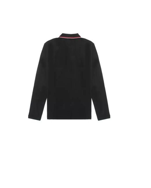 Emporio Armani Black Polo Shirts for men