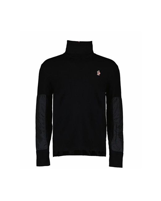 Moncler Black Turtlenecks for men