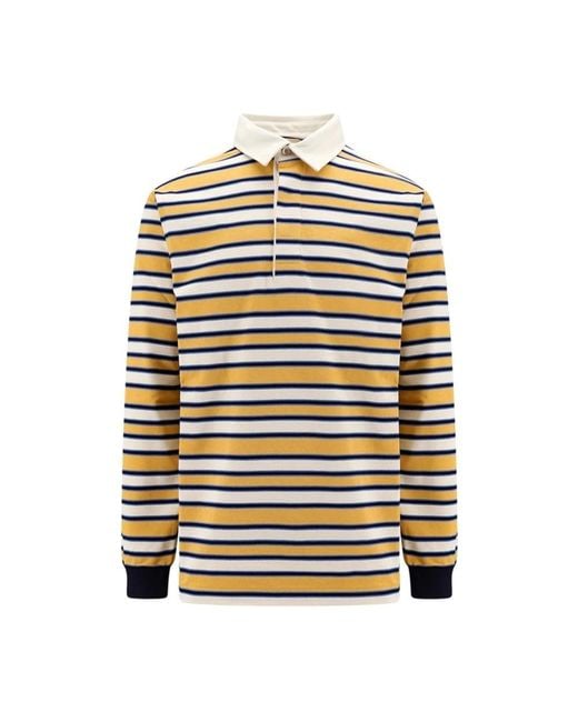 Gucci Yellow Polo Shirts for men