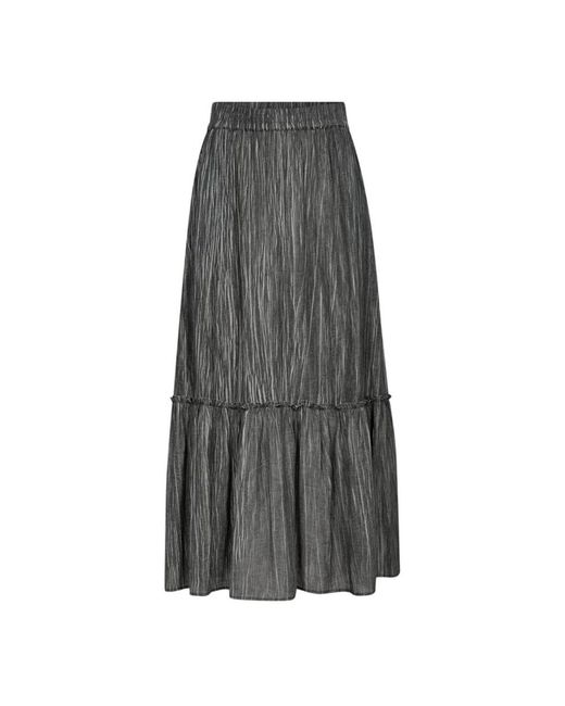 co'couture Gray Maxi Skirts