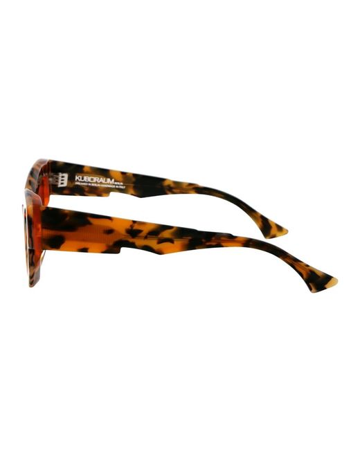 Kuboraum Stylische sonnenbrille für maske f5 in Brown für Herren