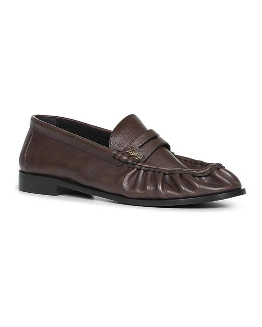 Saint Laurent Brown Loafers for men
