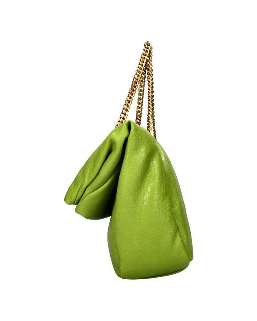 La Carrie Green Shoulder Bags