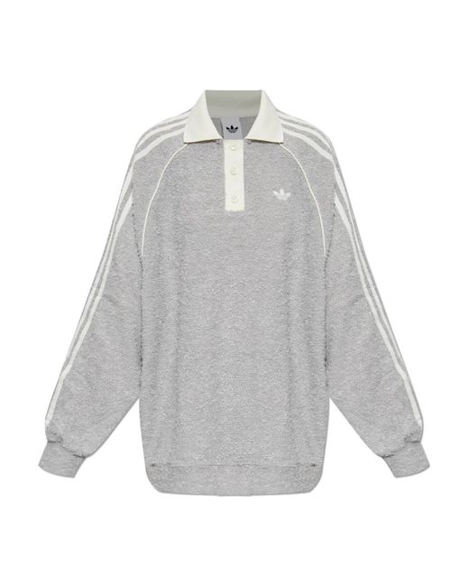 Adidas Originals Gray Polo Shirts