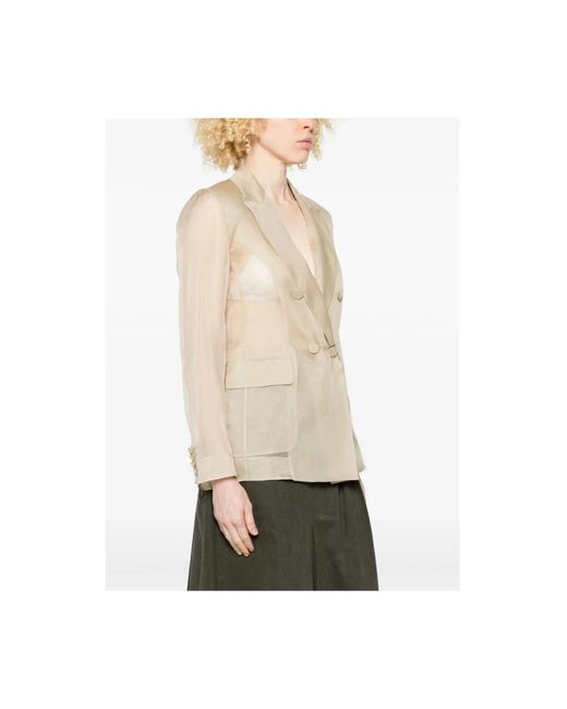 Max Mara Natural Blazers