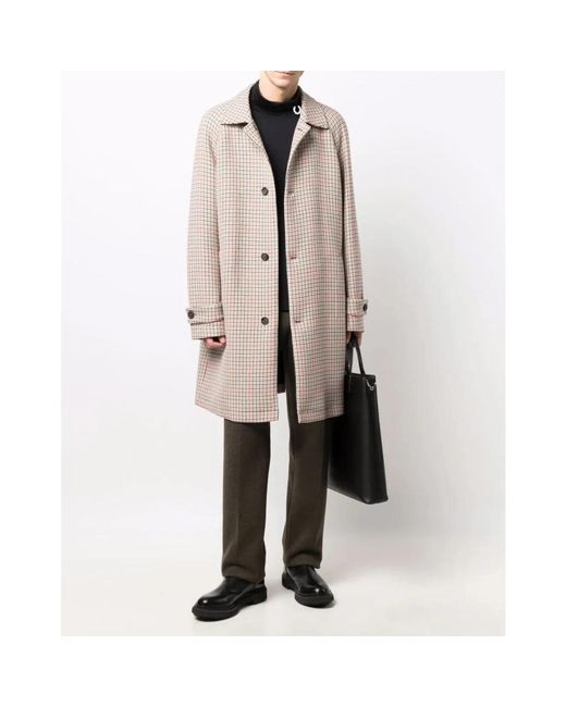 Boss Brown Single-Breasted Coats for men