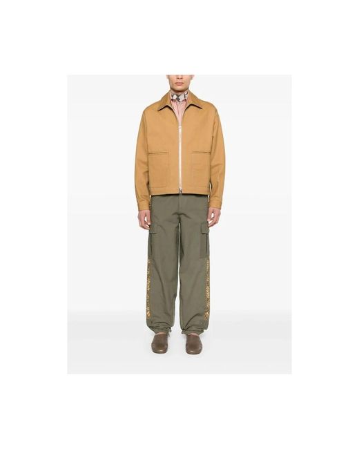 Straight Trousers Dries Van Noten pour homme en coloris Green