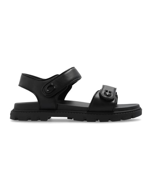 Shoes > sandals > flat sandals COACH en coloris Black
