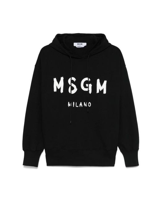 Hoodies MSGM de color Black