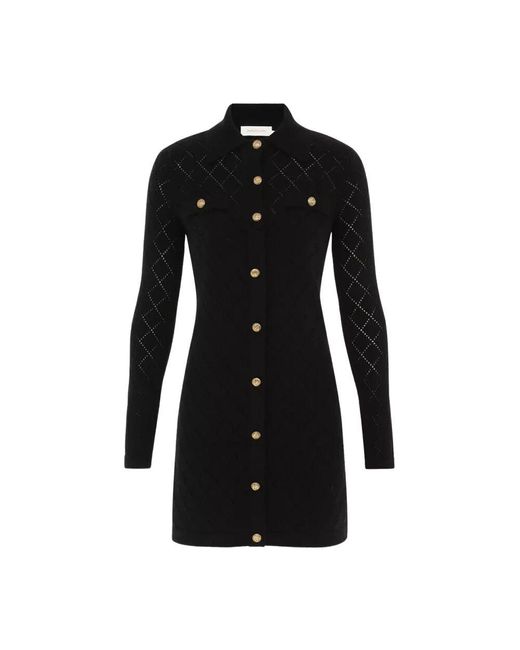 Zimmermann Black Elegantes blumenkleid