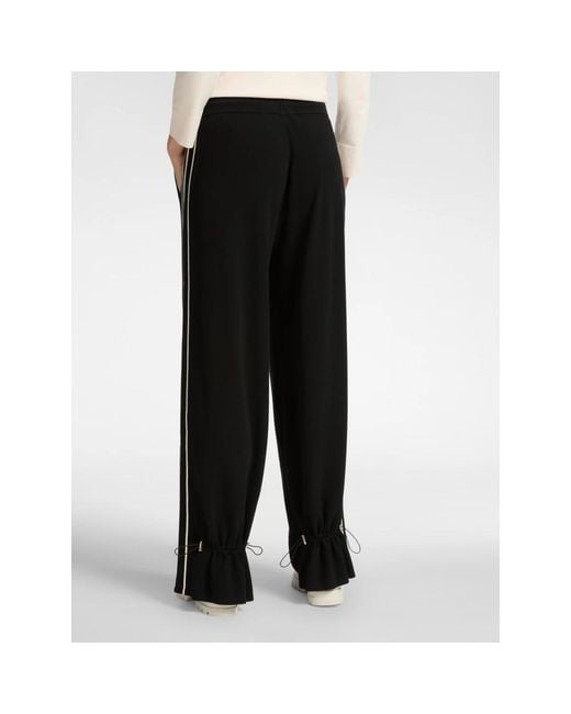 Elena Miro Black Wide Trousers