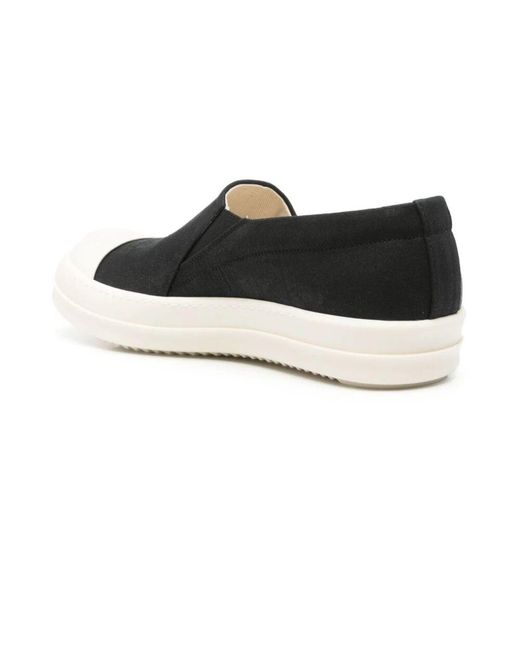 Loafers di Rick Owens in Black da Uomo