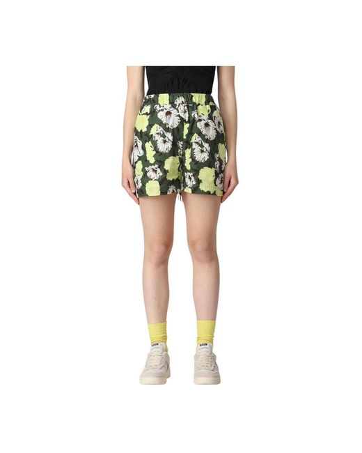MSGM Green Sweatpants