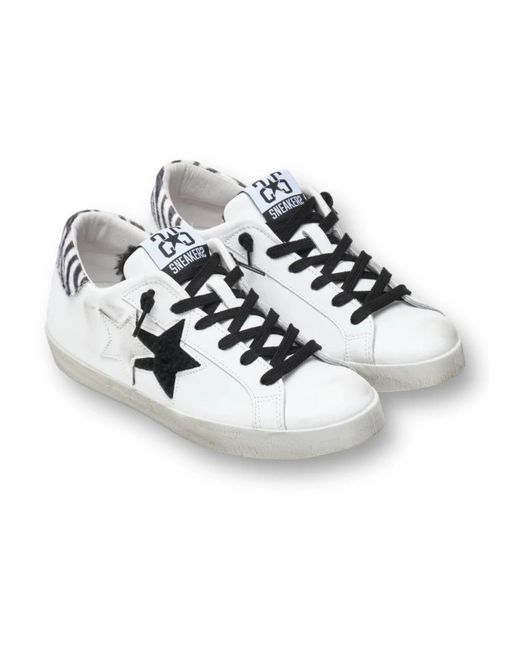 2 Star White Sneakers