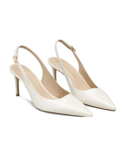 Stuart Weitzman White Pumps