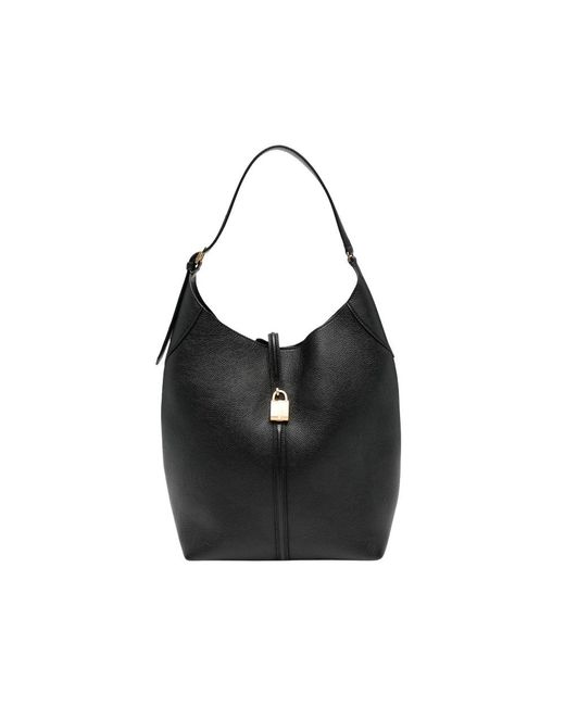 DeMellier London Black Bucket Bags