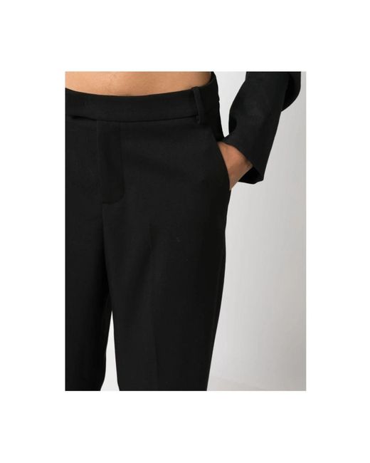 Trousers > wide trousers Blumarine en coloris Black