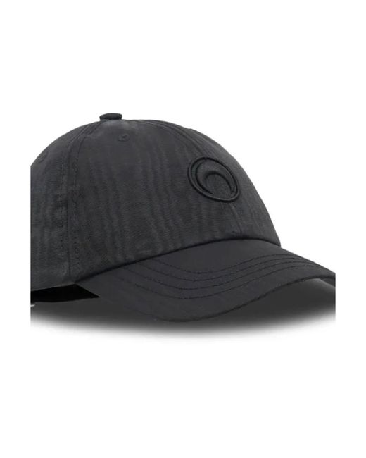 MARINE SERRE Black Hats & Caps
