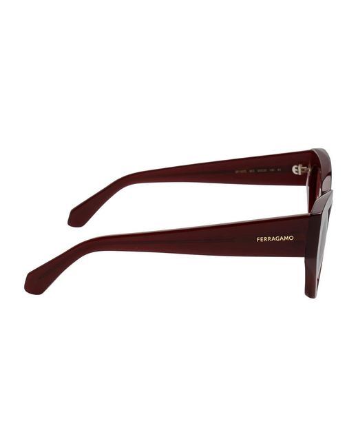 Ferragamo Red Sunglasses