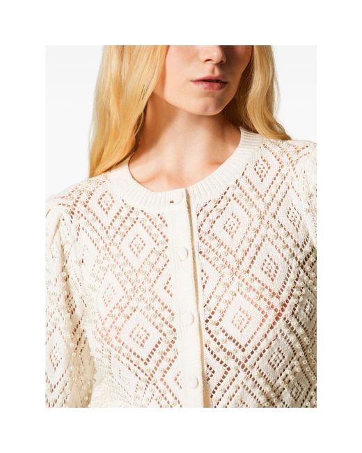 Twinset White Cardigans