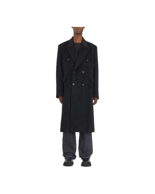 Our Legacy Black Double-Breasted Coats for men