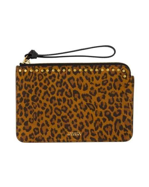 Clutches Isabel Marant de color Metallic
