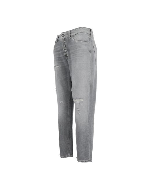 Dondup Pantalone Koons Bot Gioie in het Gray